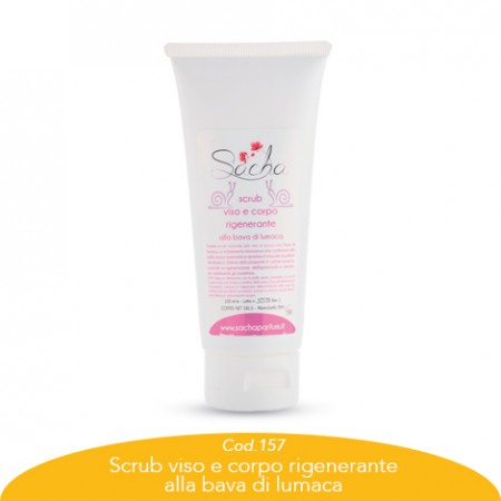 Scrub viso bava di lumaca