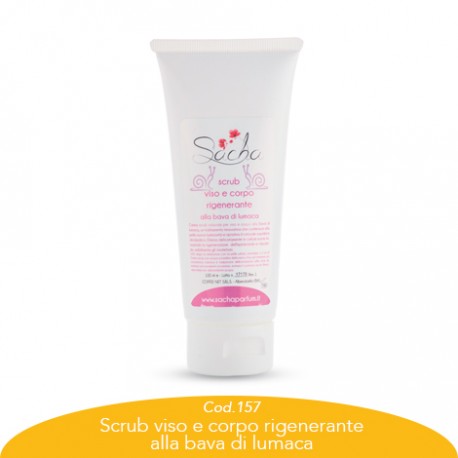 Scrub viso bava di lumaca