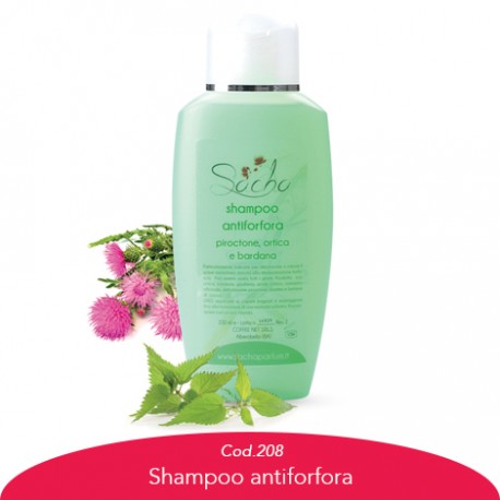 Shampoo antiforfora piroctone, ortica e bardana
