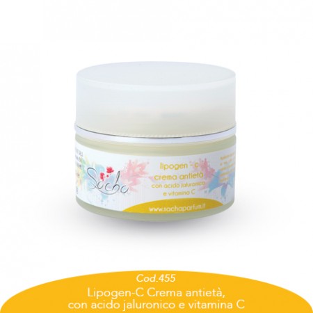 Lipogen-C crema antietà, con acido jaluronico e vitamica C