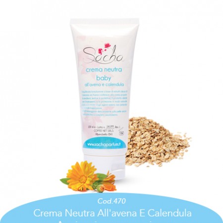 Crema neutra all'avena e calendula