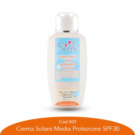 Crema solare media protezione SPF30