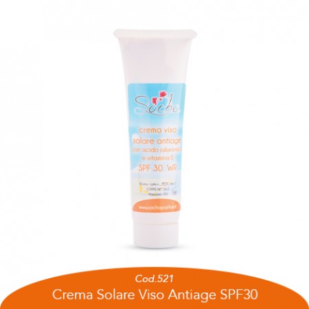 Crema solare viso antiage SPF30