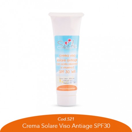 Crema solare viso antiage SPF30
