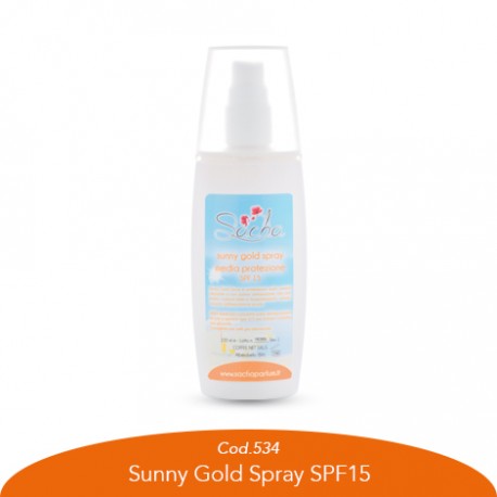 Sunny gold spray SPF15